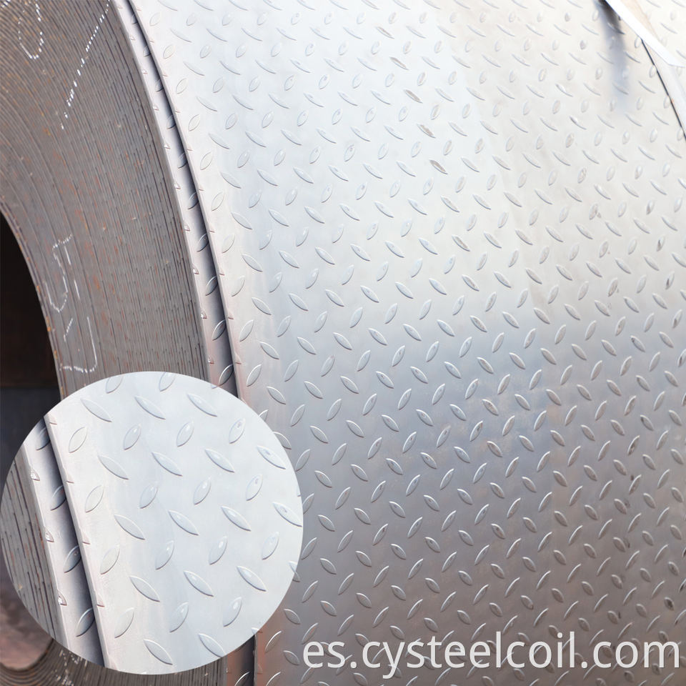Hot Rolled Checkered Steel Coil Chequered Steel Coils